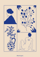 Le monde flottant - Print